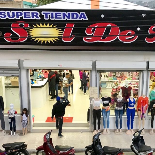Fachada de Super Tienda Sol de Mayo